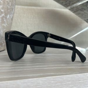 Black Chanel sunglasses